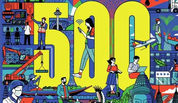 Fortune untuk Pertama Kali Rilis 500 Perusahaan Terbaik di ASEAN